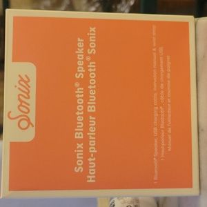 Pink sonix bluetooth speaker portable